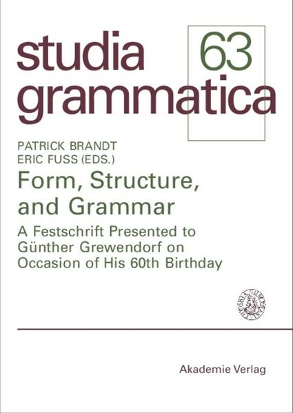 Form Structure and Grammar