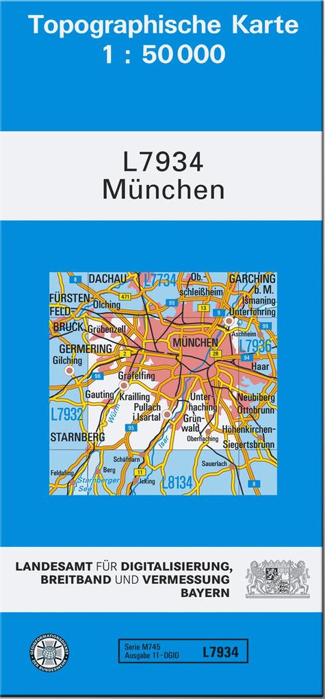 München 1 : 50 000