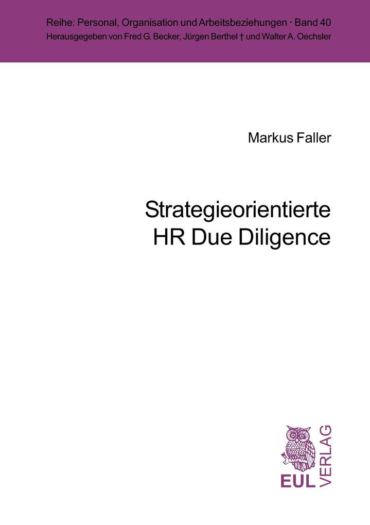 Strategieorientierte HR Due Diligence