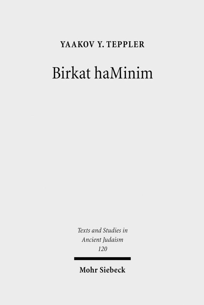 Birkat haMinim - Yaakov Yanki Teppler