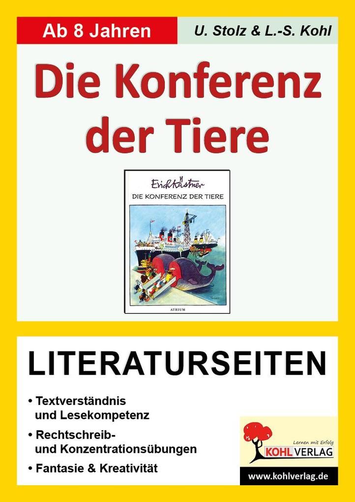 Konferenz der Tiere / Literaturseiten - Ulrike Stolz/ Lynn-Sven Kohl