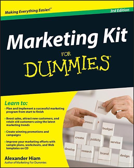 Marketing Kit for Dummies [With CDROM] - Alexander Hiam