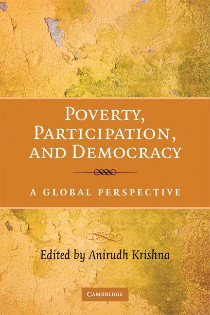 Poverty Participation and Democracy