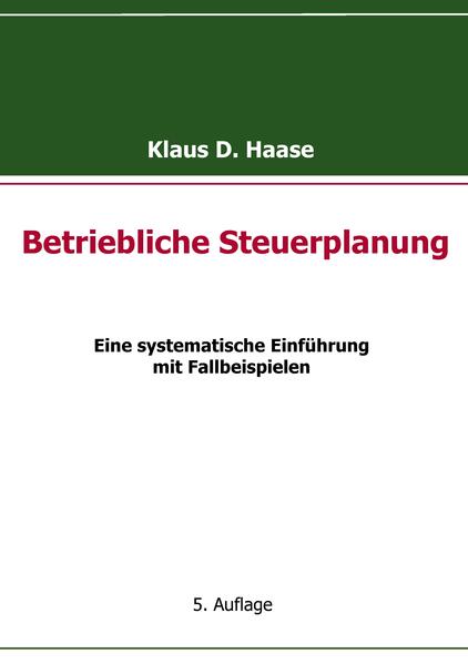 Betriebliche Steuerplanung
