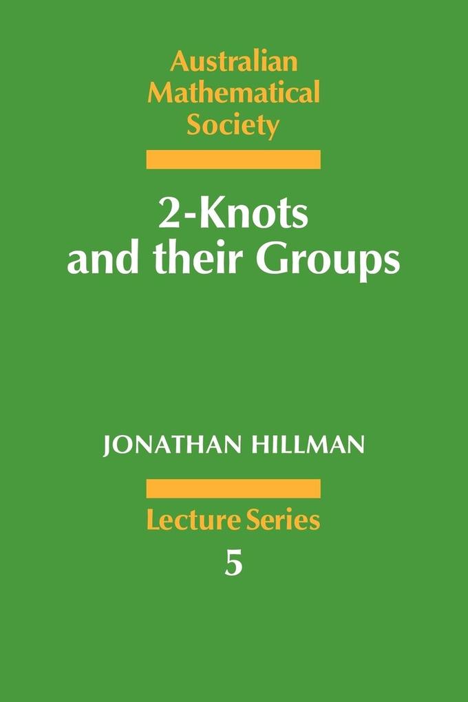 2-Knots and Their Groups