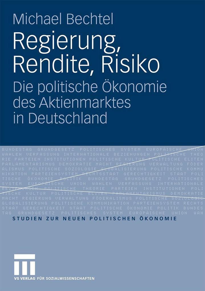 Regierung Rendite Risiko