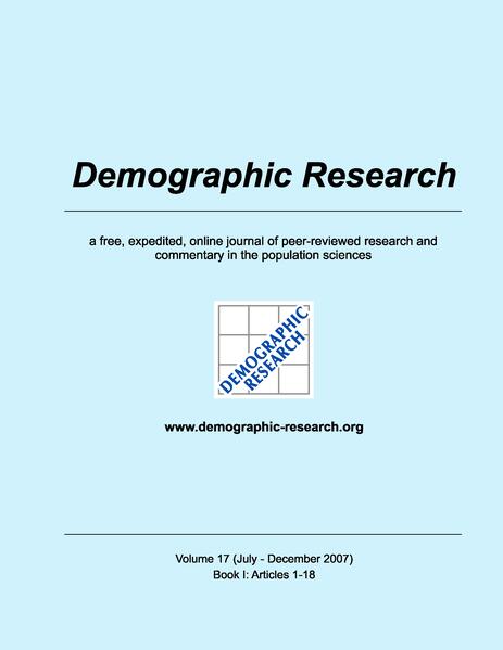 Demographic Research Volume 17: Book I