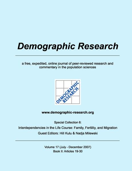 Demographic Research Volume 17: Book II