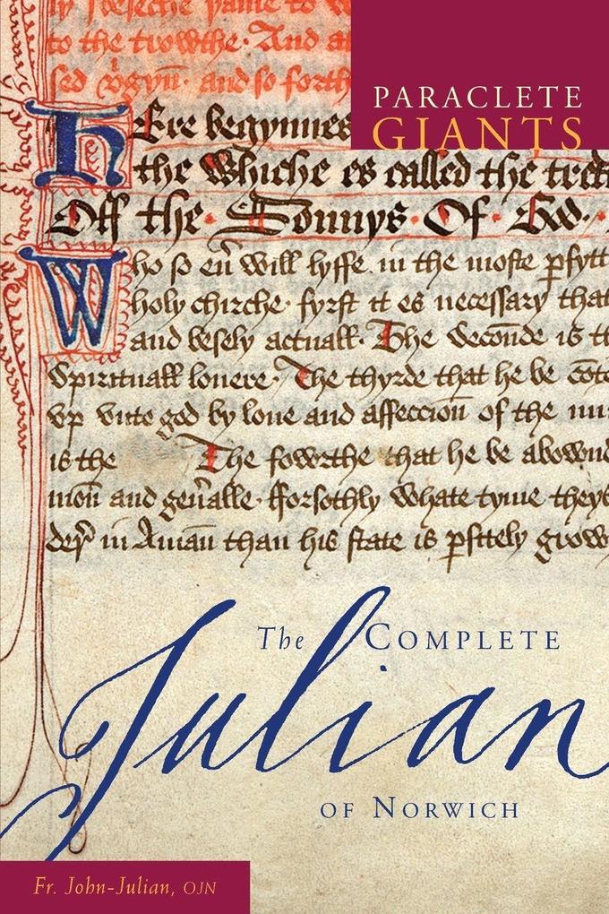 Paraclete Press Complete Julian Of Norwich