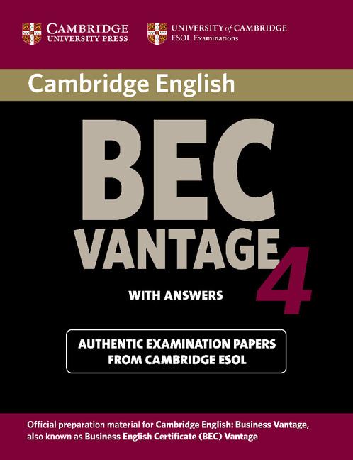 Cambridge Bec 4 Vantage Student‘s Book with Answers