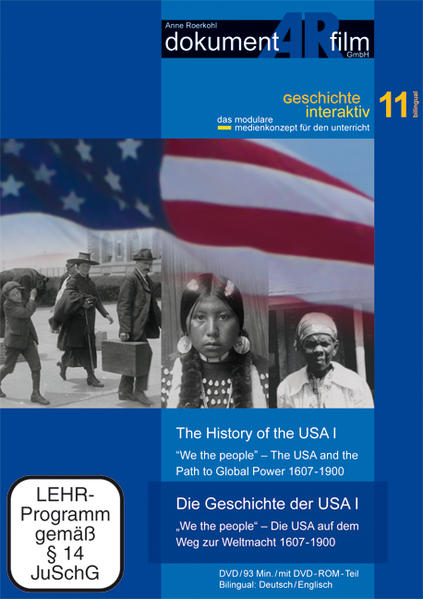 Die Geschichte der USA / The History of the USA 1 DVD. Tl.1