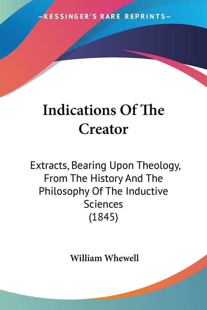Indications Of The Creator