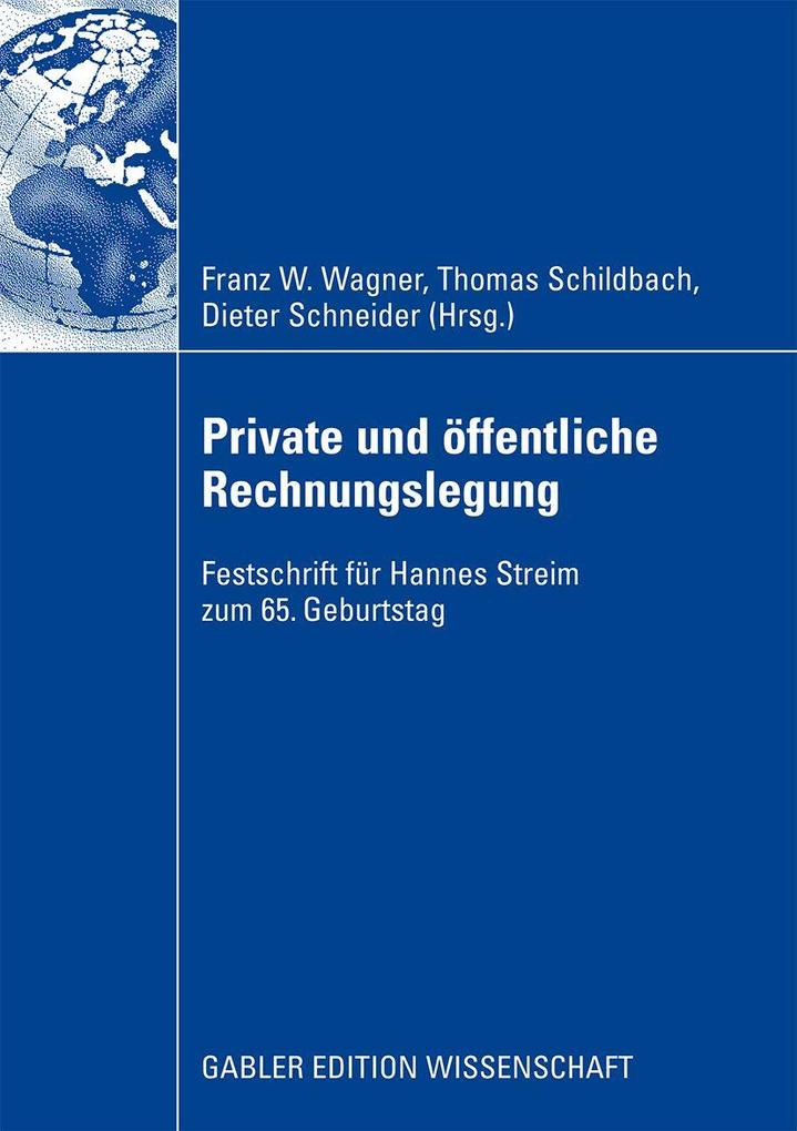 Private und öffentliche Rechnungslegung
