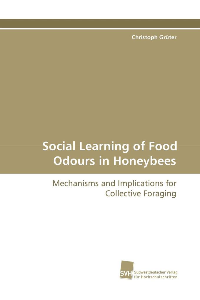 Social Learning of Food Odours in Honeybees