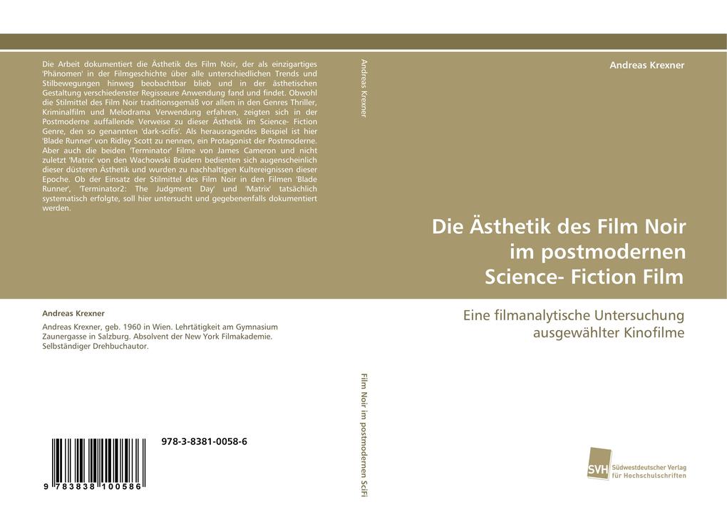Die Ästhetik des Film Noir im postmodernen Science- Fiction Film