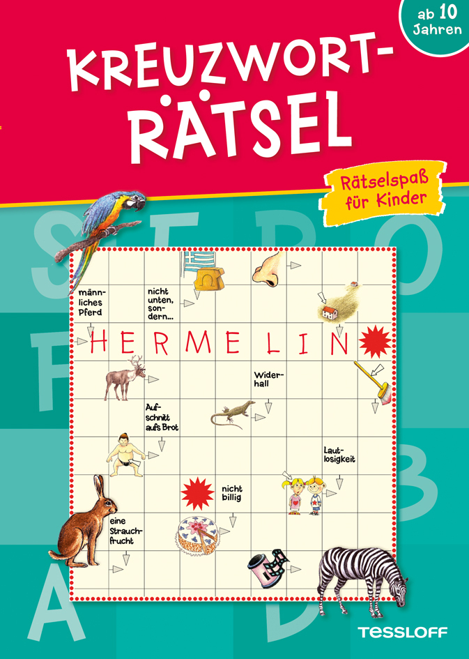 Image of Kreuzworträtsel Ab 10 Jahren (Blau), Kartoniert (TB)