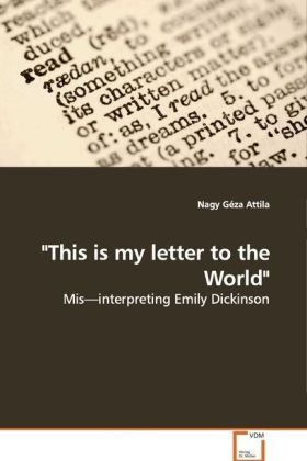 This is my letter to the World - Nagy Géza Attila