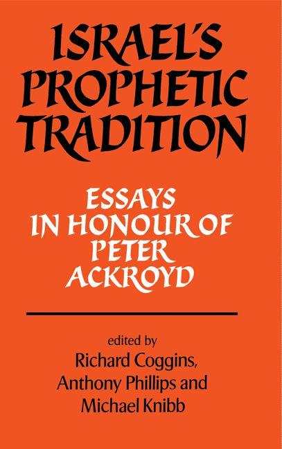 Israel's Prophetic Tradition