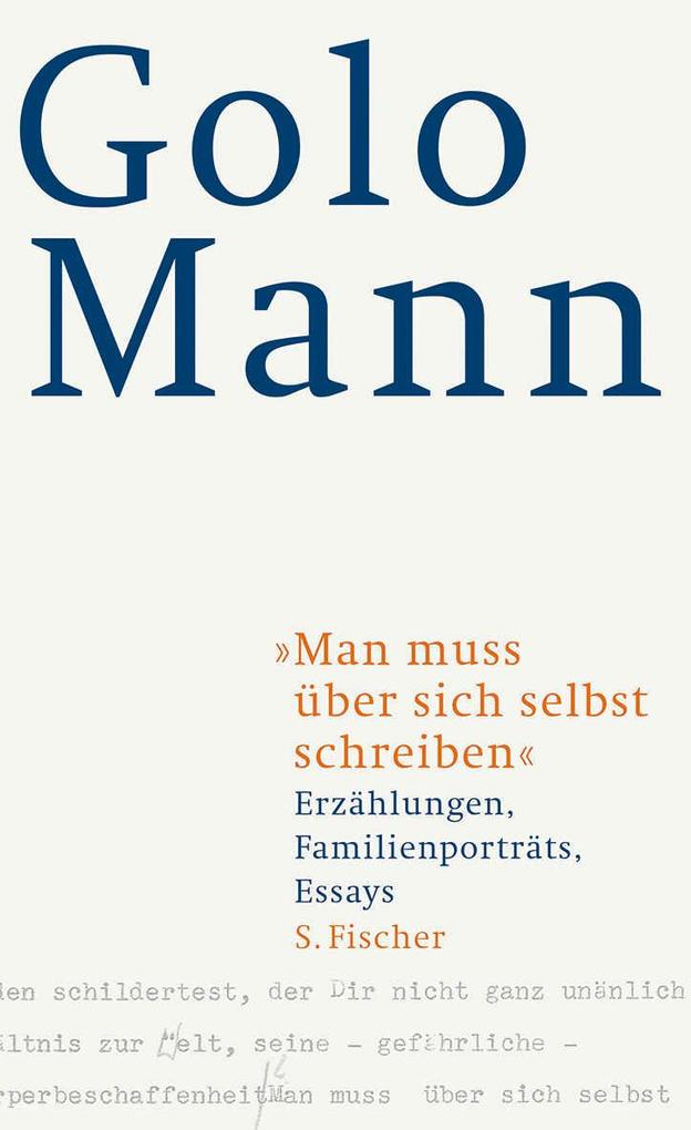 Image of Man muss über sich selbst schreiben
