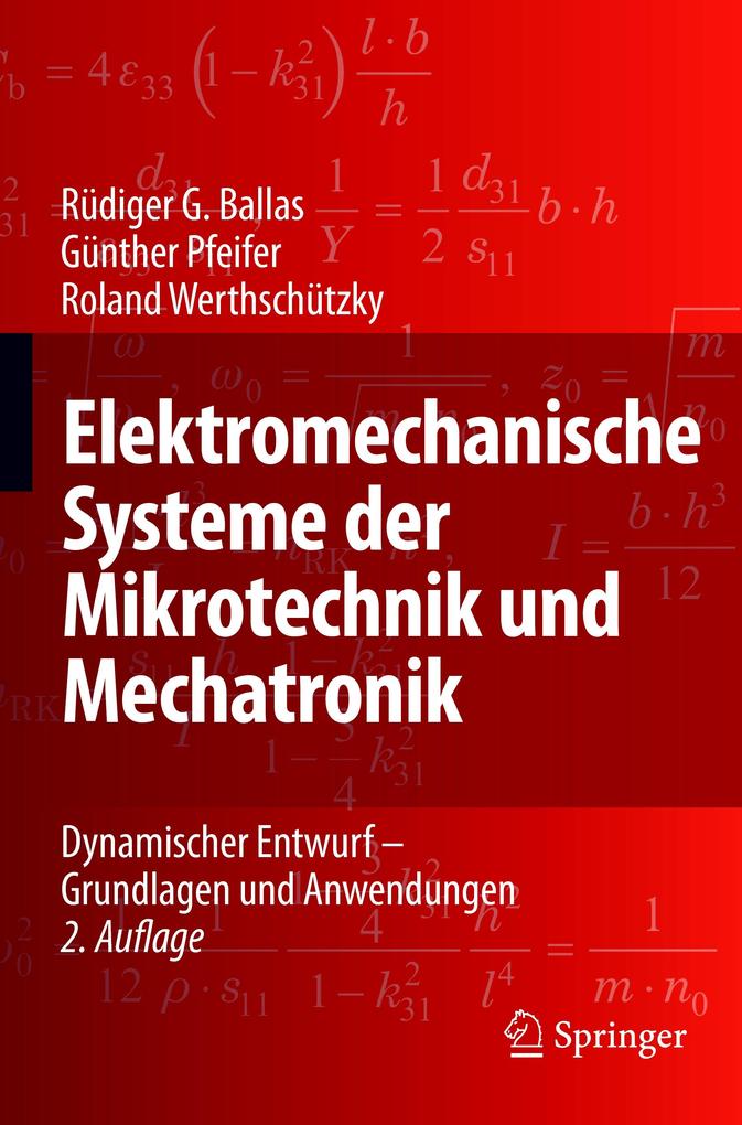 Elektromechanische Systeme der Mikrotechnik und Mechatronik