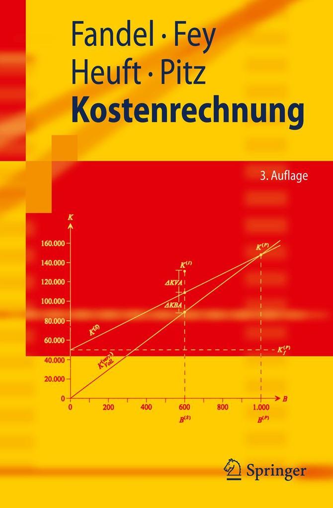 Springer Berlin Heidelberg Kostenrechnung