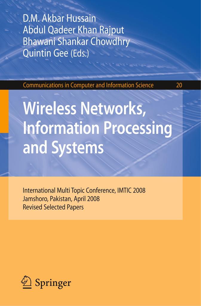 Wireless Networks Information Processing and Systems