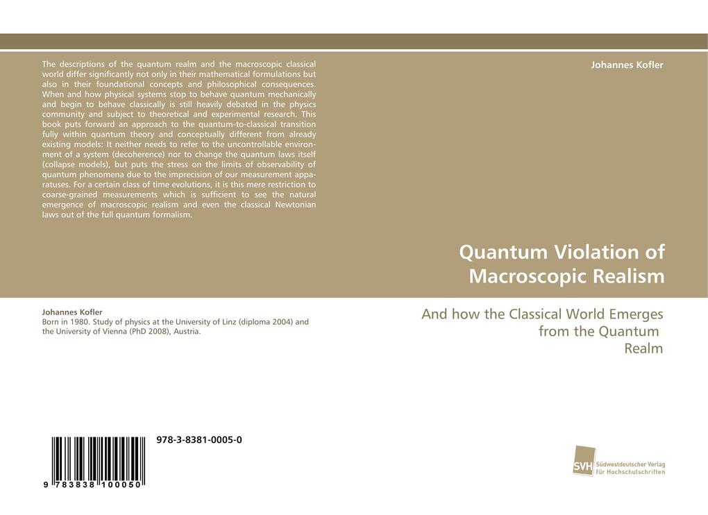 Quantum Violation of Macroscopic Realism