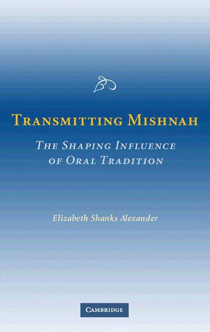 Transmitting Mishnah