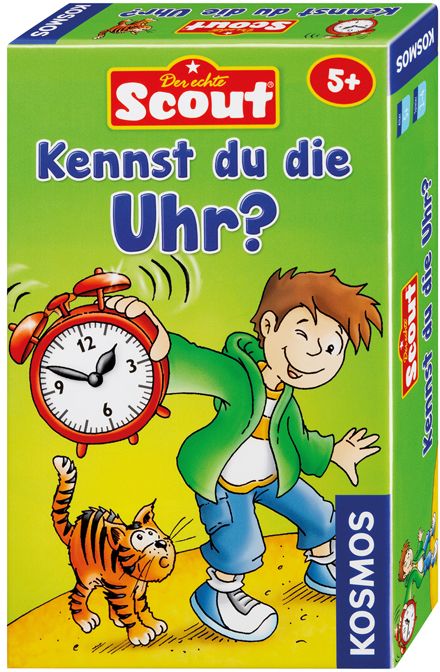 Image of Kosmos Spiel, »Scout Kennst du die Uhr?«