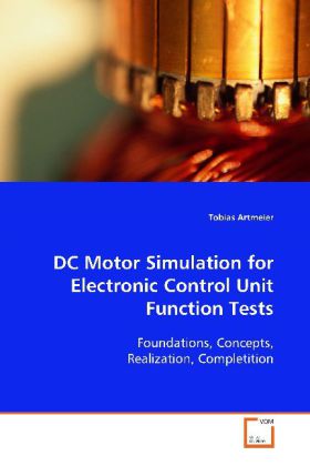 DC Motor Simulation for Electronic Control Unit Function Tests