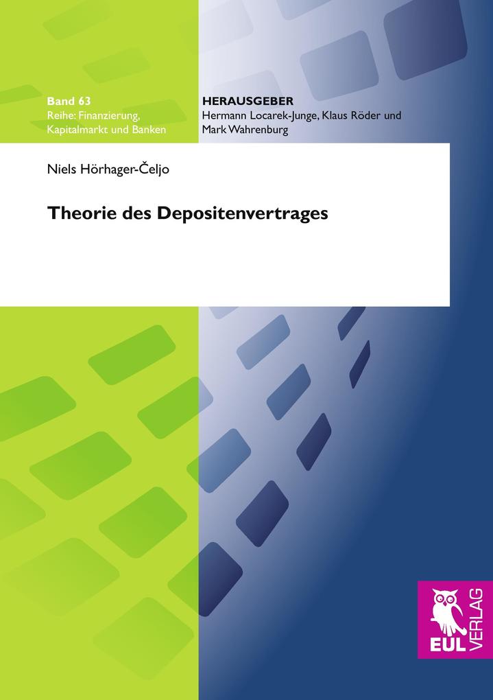 Theorie des Depositenvertrages