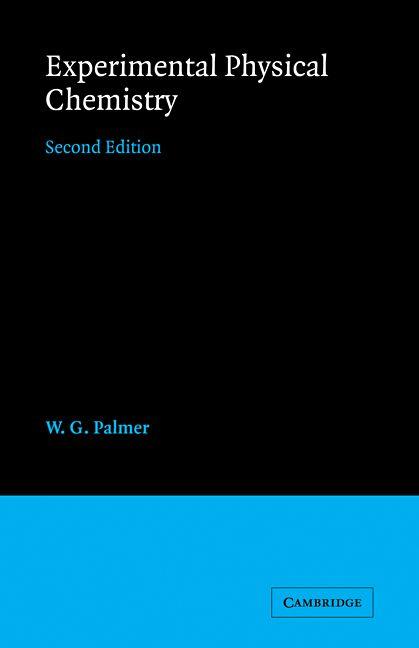 Experimental Physical Chemistry