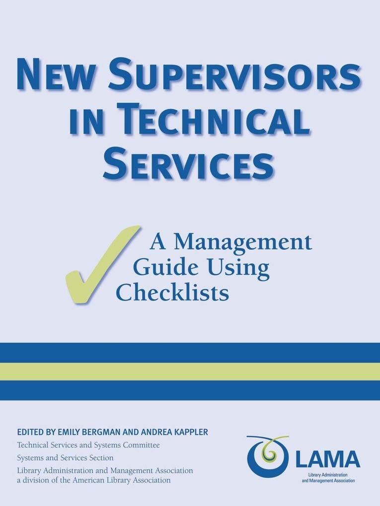 New Supervisors in Technical Services