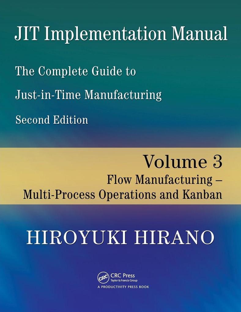 JIT Implementation Manual -- The Complete Guide to Just-In-Time Manufacturing