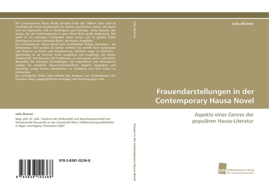 Frauendarstellungen in der Contemporary Hausa Novel