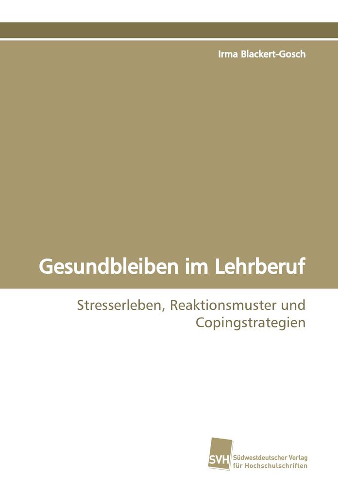 Gesundbleiben im Lehrberuf