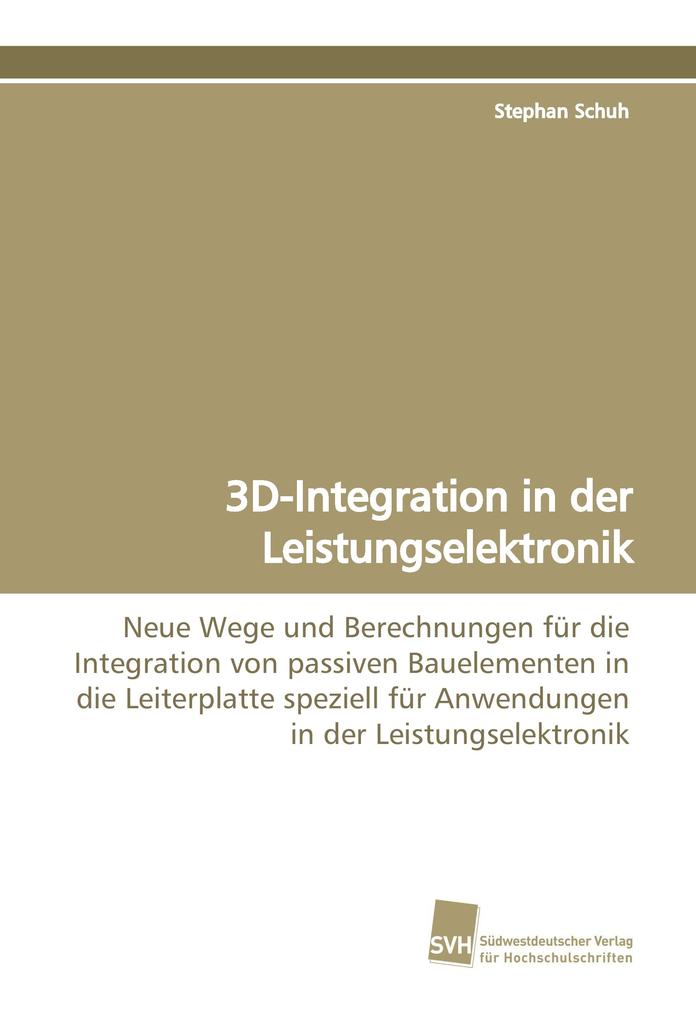 3D-Integration in der Leistungselektronik