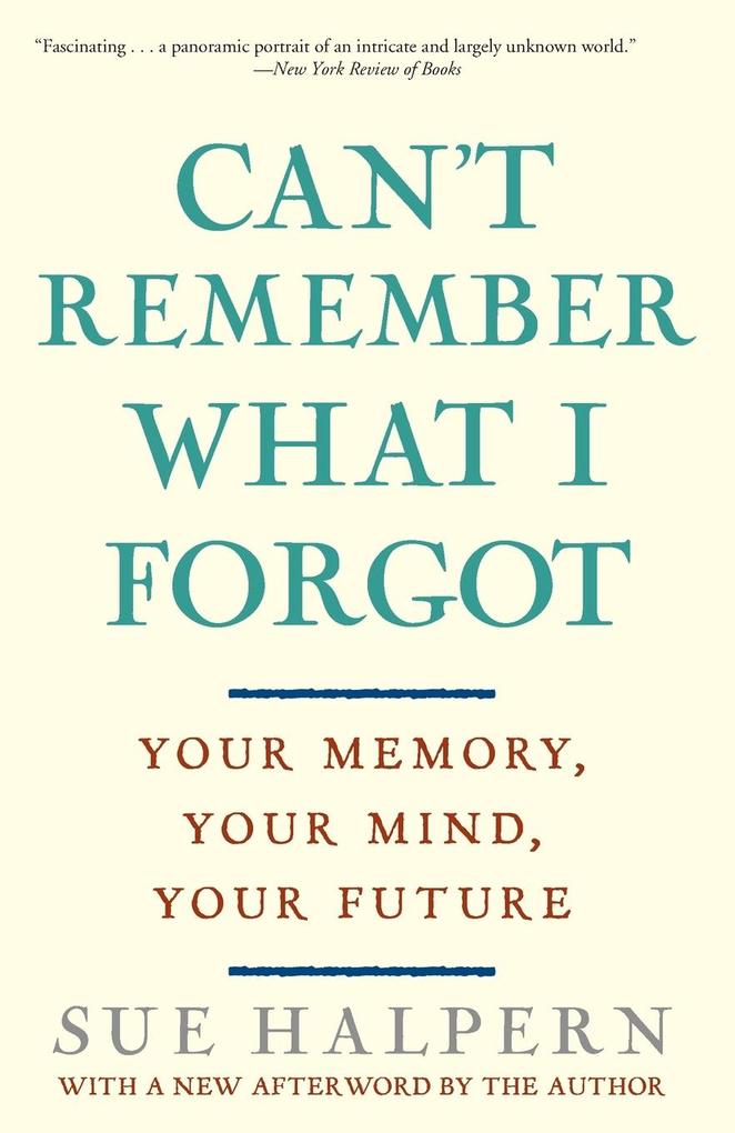 Can't Remember What I Forgot