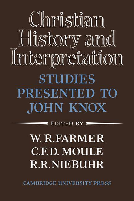 Christian History and Interpretation