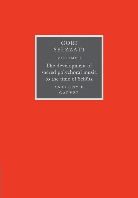 Cori Spezzati 2 Volume Set