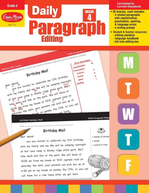 Daily Paragraph Editing Grade 4 Teacher Edition