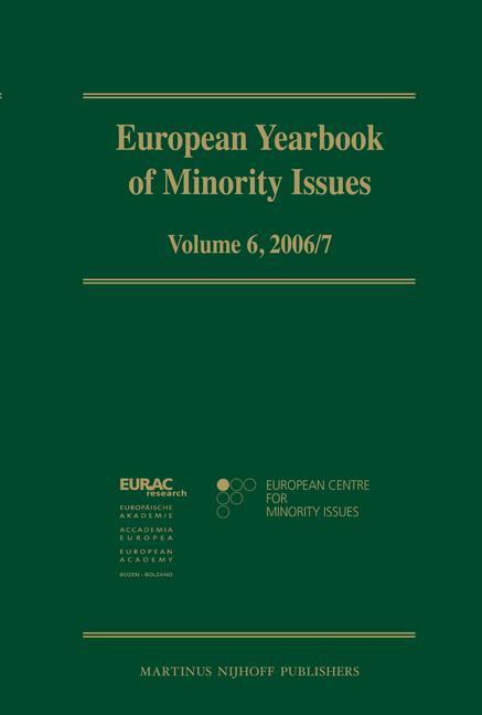 European Yearbook of Minority Issues Volume 6 (2006/2007)