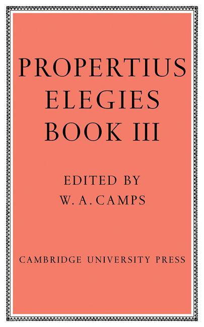 Elegies Bk 3 Camps
