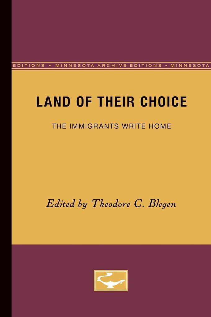 Land of Their Choice