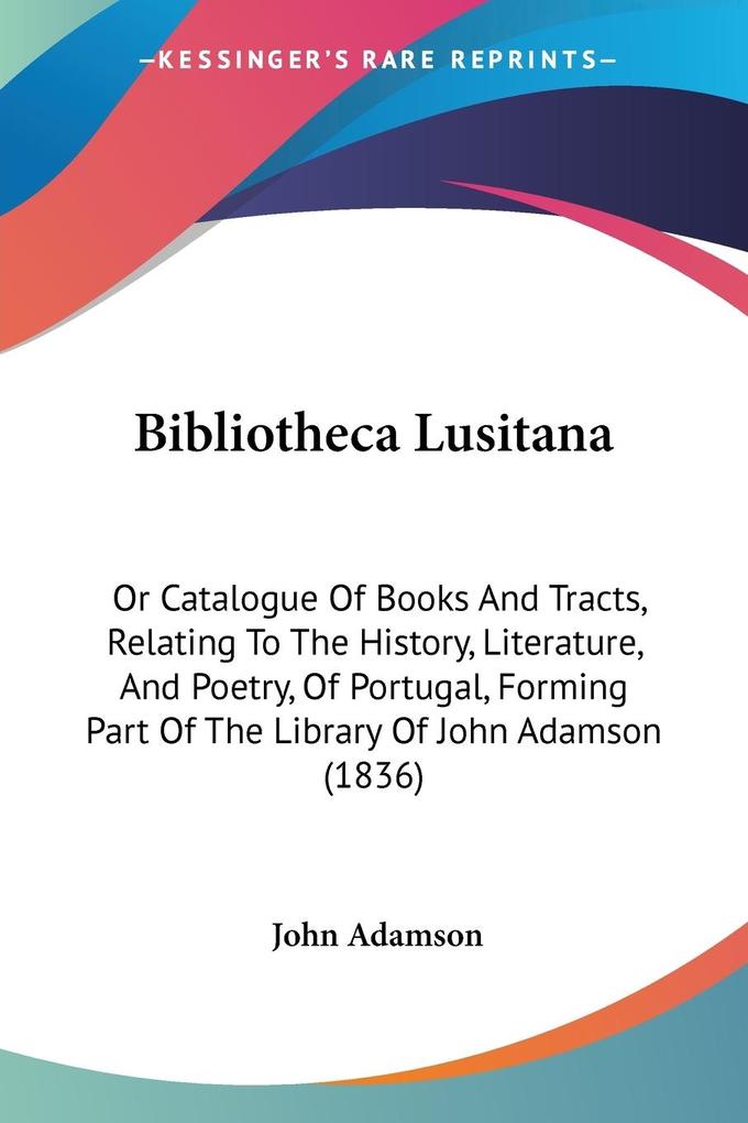 Bibliotheca Lusitana