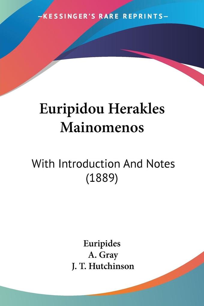 Euripidou Herakles Mainomenos