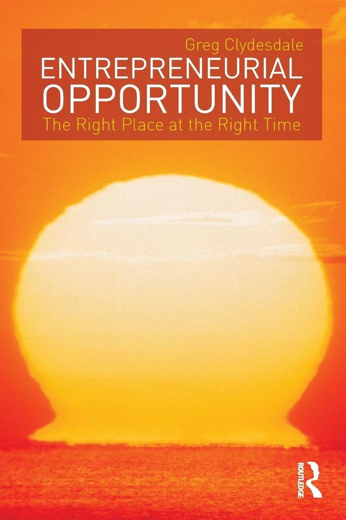Entrepreneurial Opportunity