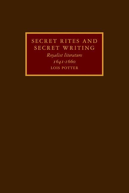 Secret Rites and Secret Writing