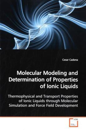 Molecular Modeling and Determination of Properties of Ionic Liquids