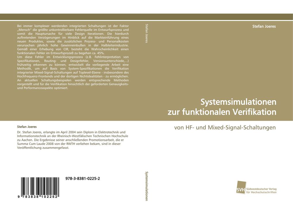Systemsimulationen zur funktionalen Verifikation